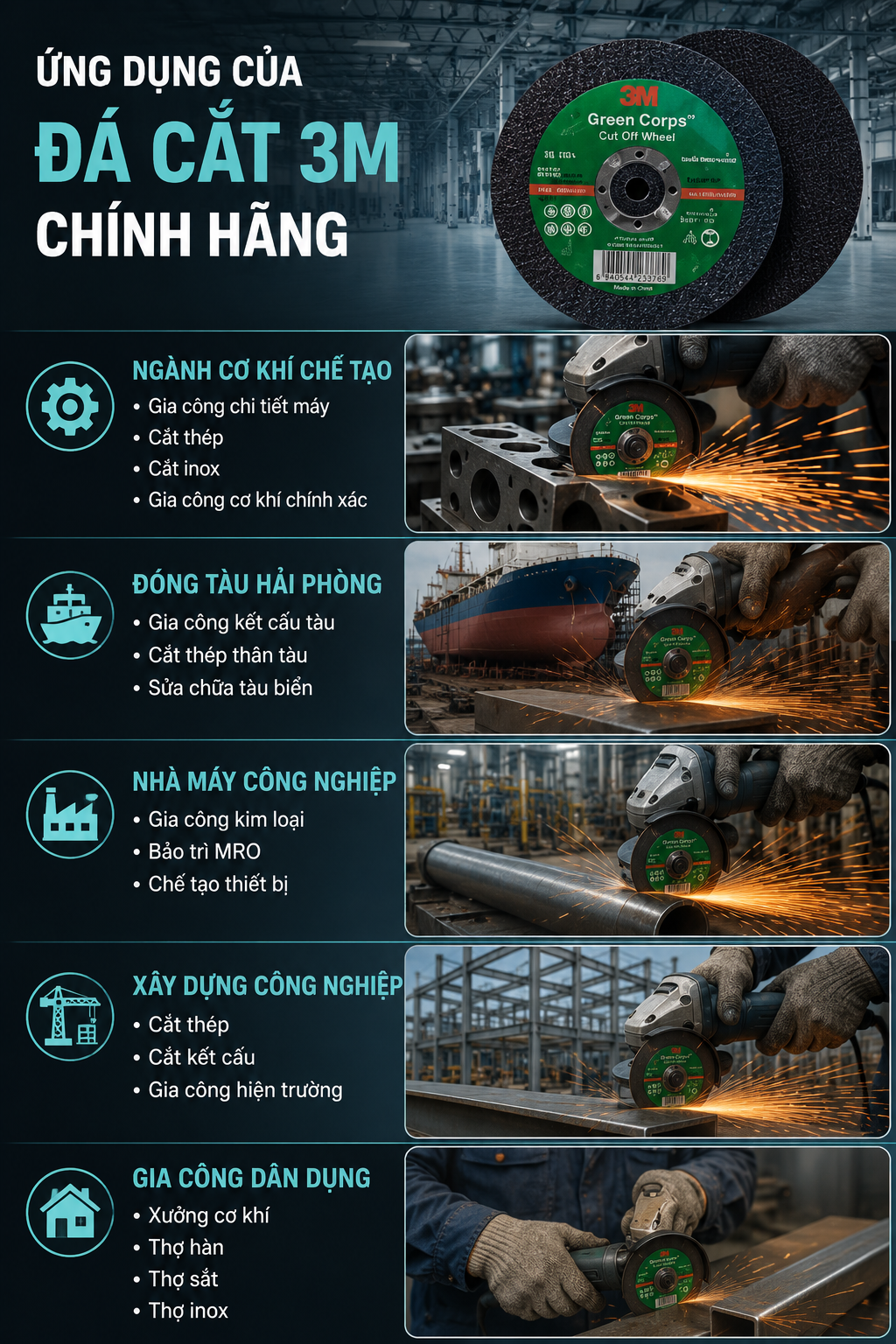 Kim Khí Hải Phòng | Vật tư kim khí & dụng cụ chính hãng | Có VAT