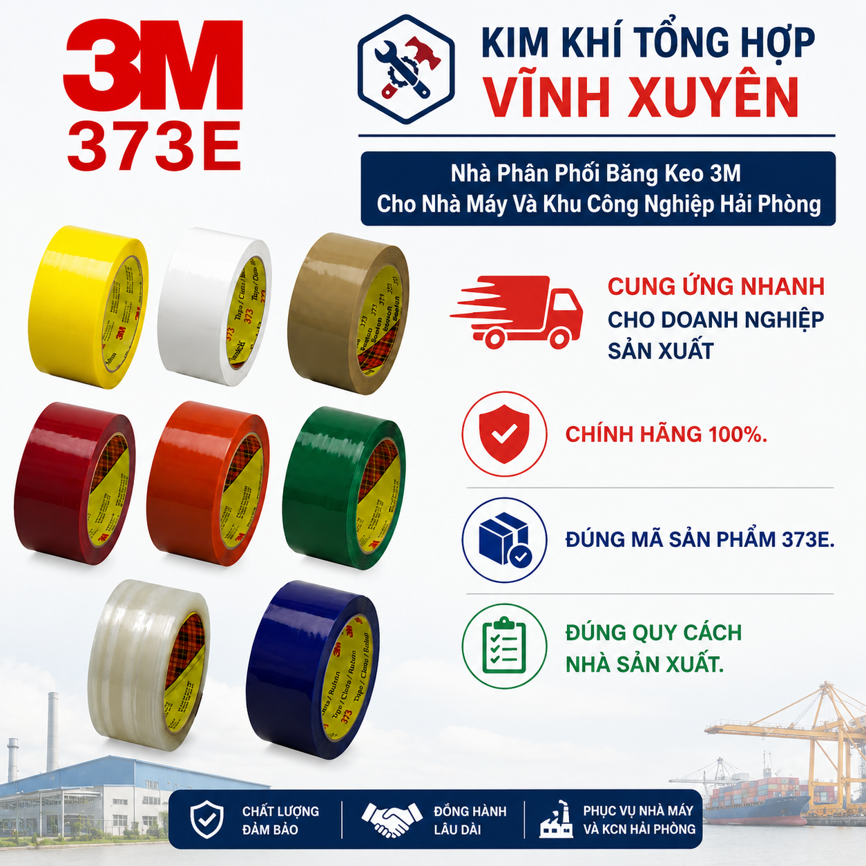 Kim Khí Hải Phòng | Vật tư kim khí & dụng cụ chính hãng | Có VAT