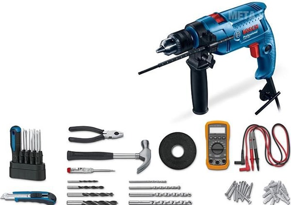 Phụ kiện máy khoan Bosch đầy đủ Phụ kiện máy khoan Bosch đầy đủ