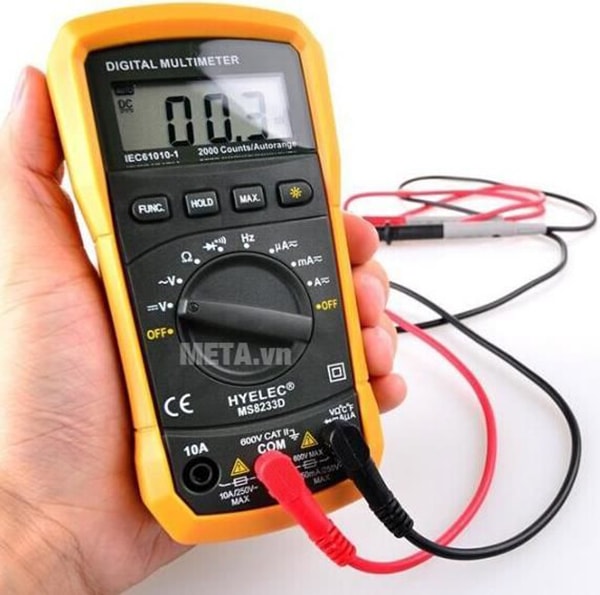 Đồng hồ đo điện HYELEC MS8233D Đồng hồ đo điện HYELEC MS8233D
