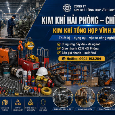 Kim Khí Hải Phòng – Cung Cấp Vật Tư Công Nghiệp Cho Nhà Máy, Doanh Nghiệp