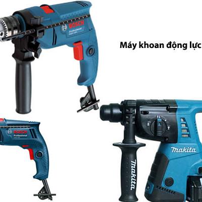 Cách phân biệt máy khoan động lực và máy khoan búa